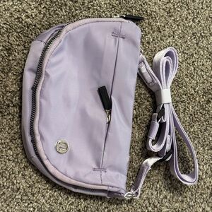 Lululemon Lavender Crossbody Bag all night festive 2l